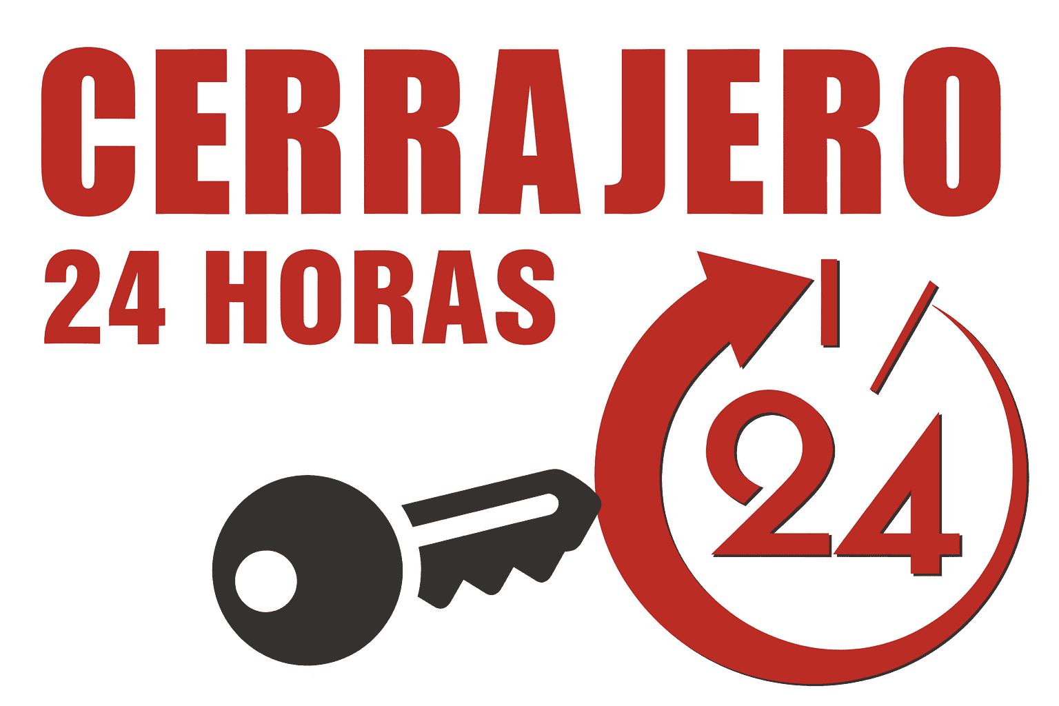 Cerrajero trabajando en la cerradura de una puerta