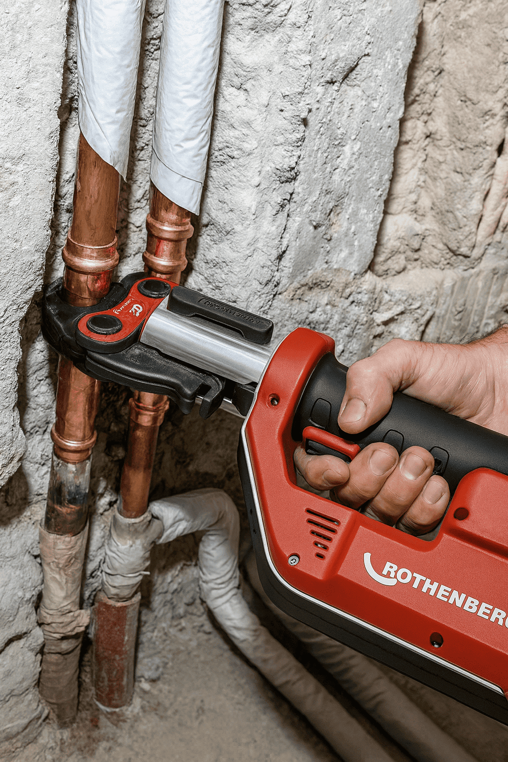 Instalación de tuberías multicapa