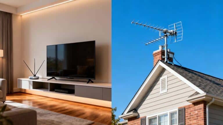 ¿Qué es mejor una antena interior o exterior?