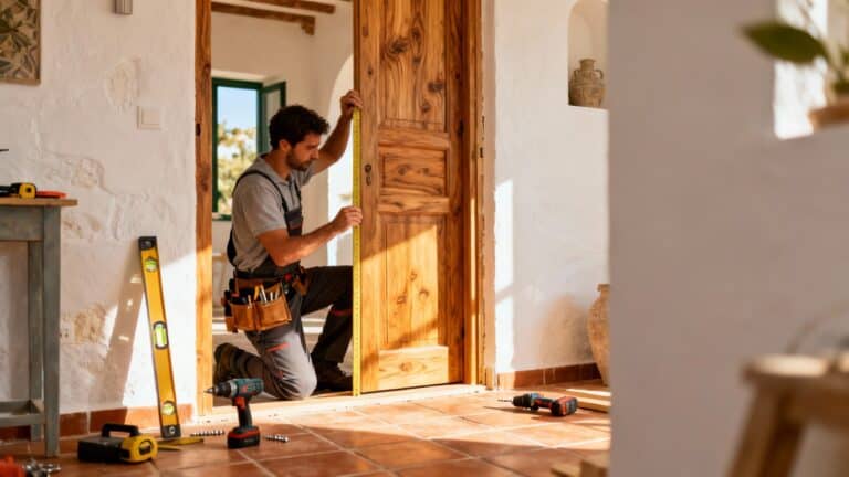 ¿Cuánto cobra un carpintero por instalar una puerta en Mallorca?