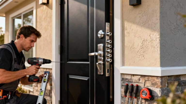 ¿Cuánto cobran por poner una puerta?