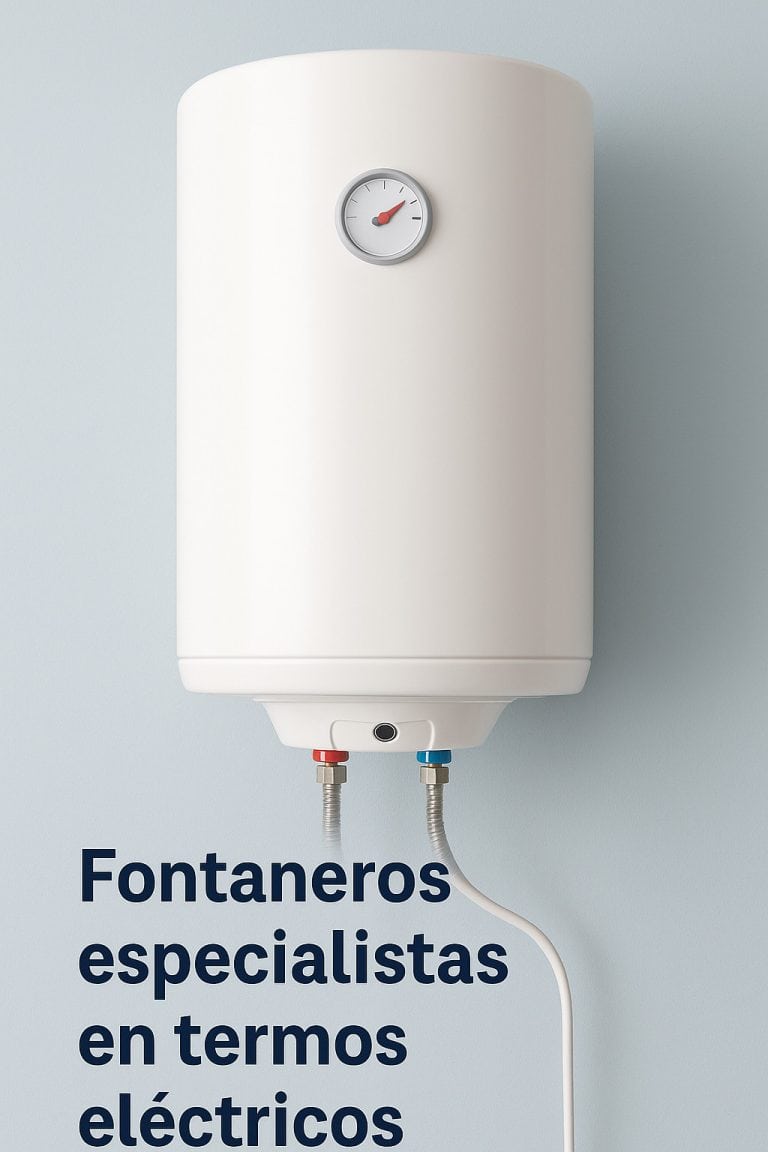 Fontaneros especialistas en termos eléctricos en Mallorca
