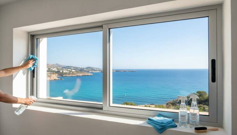 Mantenimiento del aluminio en viviendas de costa en Baleares